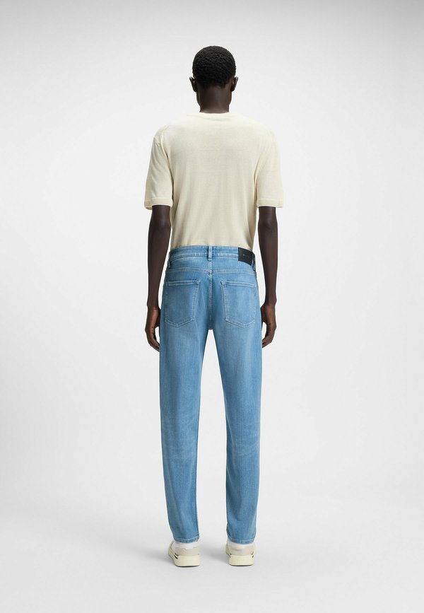 Straight leg jeans - turquoise four4