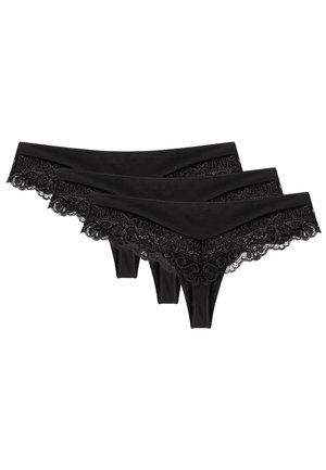 SIRTAKA 3-PACK - Slip - black