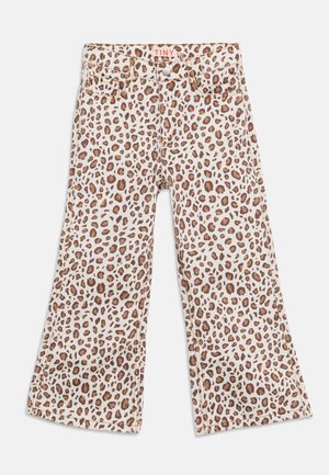 TINYCOTTONS ANIMAL PRINT JEANS UNISEX - Jean boyfriend - off-white