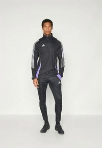 adidas Performance SQUADRA25 TRAINING PANT - Pantalones deportivos - black/purple rush