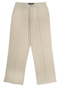 MADOR WIDE PANTS - Auduma bikses - beige