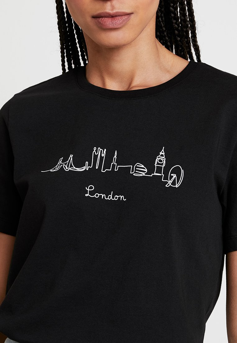 Even&Odd T shirt print blackZwart Zalando.nl Even&Odd T shirt print Zwart Zalando.nl | Print t shirts