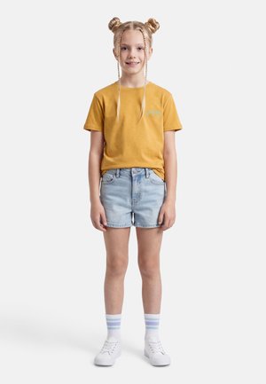 Billabong ARCH WAVE UNISEX - Majica kratkih rukava s printom - honey mustard/solid