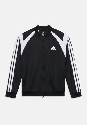 adidas Performance JUNIOR HOT UNISEX - Μπουφάν προπόνησης - black/white