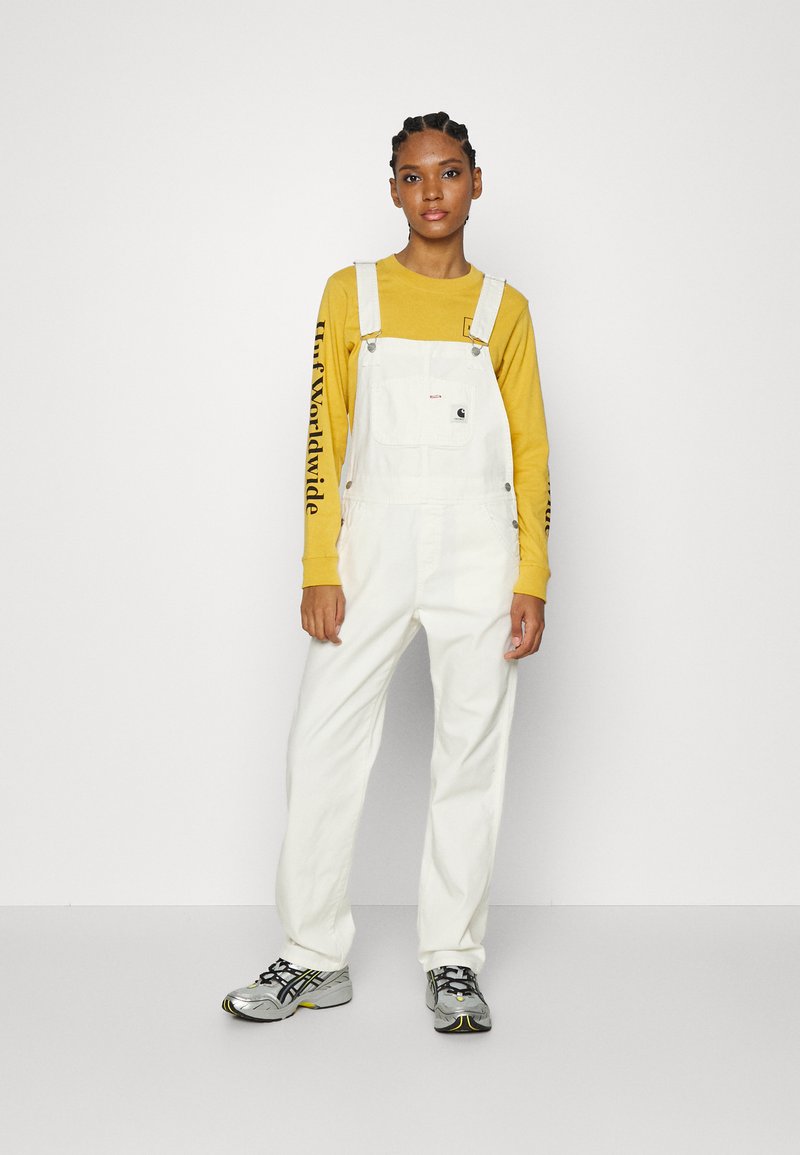 carhartt white carpenter bibs