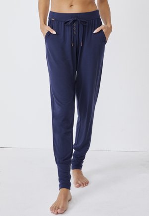 SUPERSOFT LOUNGE JOGGER - Nachtwäsche Hose - into the night blue