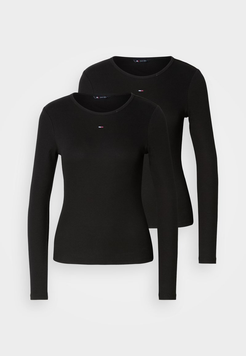 Tommy Jeans Longsleeve zwart Tommy Jeans Longsleeve zwart