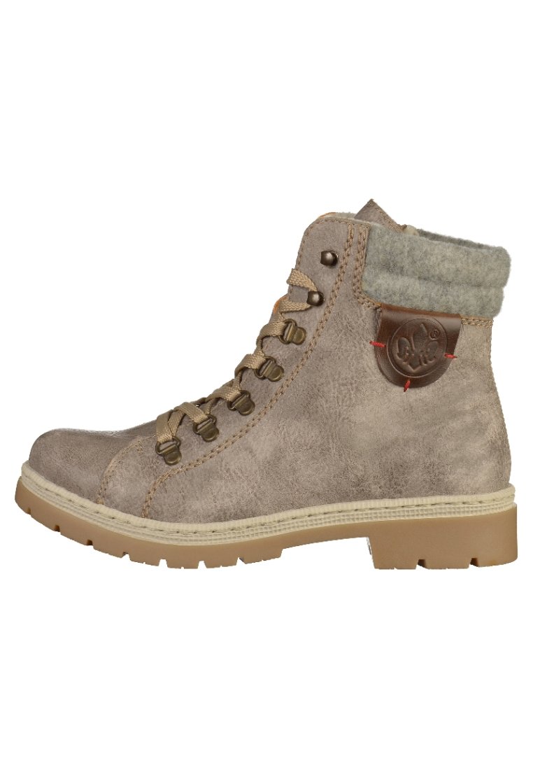 Rieker Veterboots - grey/Grijs - Zalando.nl