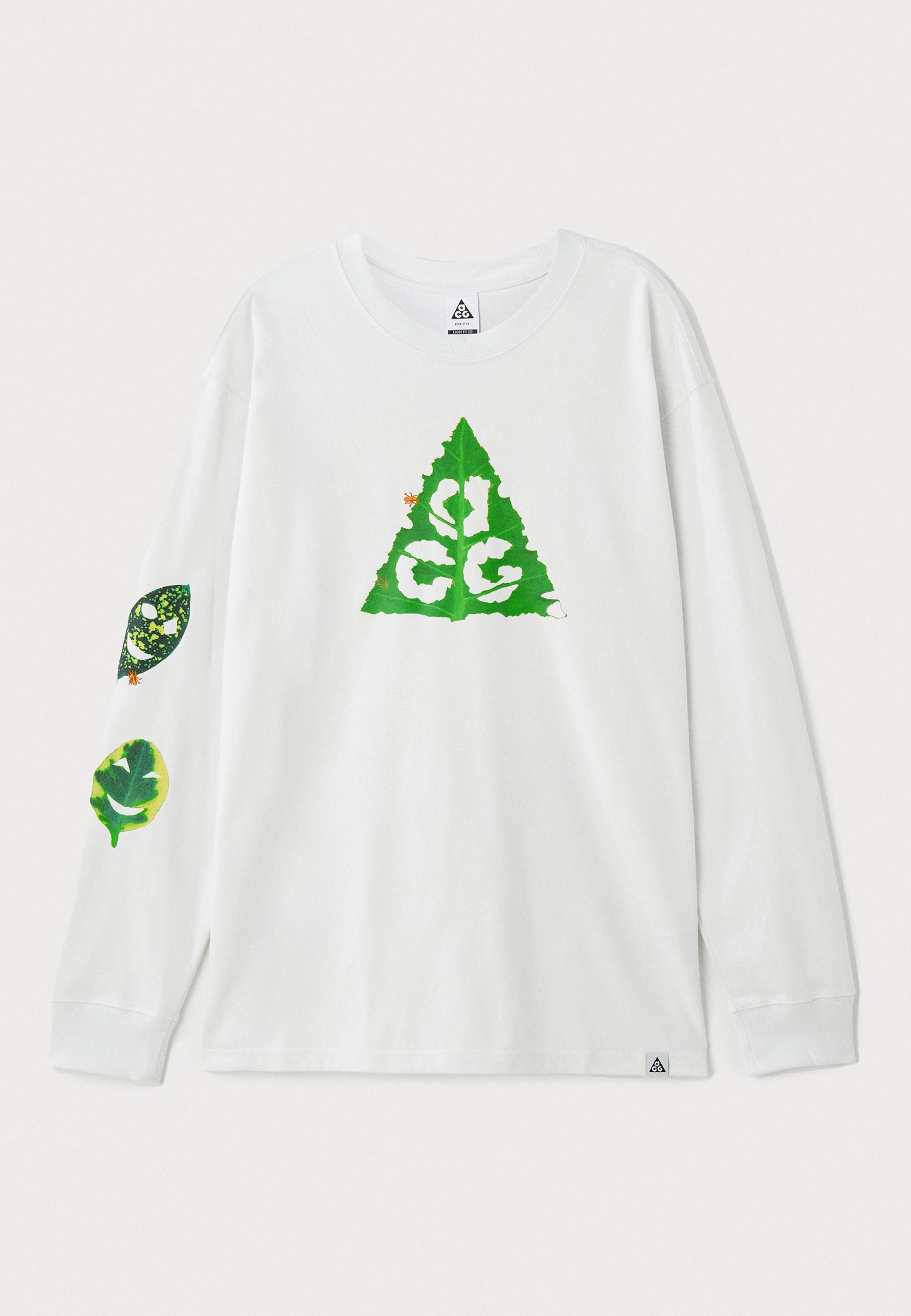 Nike ACG TEE ANTS - Long sleeved top - summit white/off-white