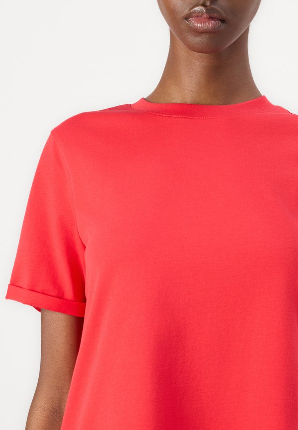 PCRIA FOLD UP SOLID TEE - Basic T-shirt - lollipop4