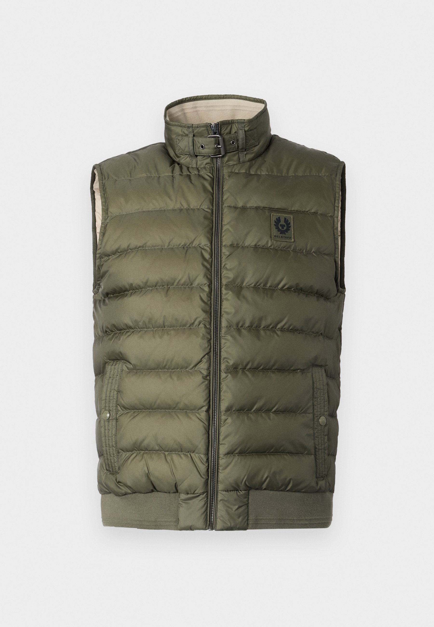 ベスト・ジレ BELSTAFF Women Vests 102948 GREEN Belstaff ベルスタッフ デッドストック 80年代 新品 在庫 英国製