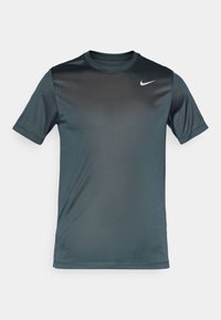 TEE RESET - Spordi T-särk - seaweed/matte silver-coloured