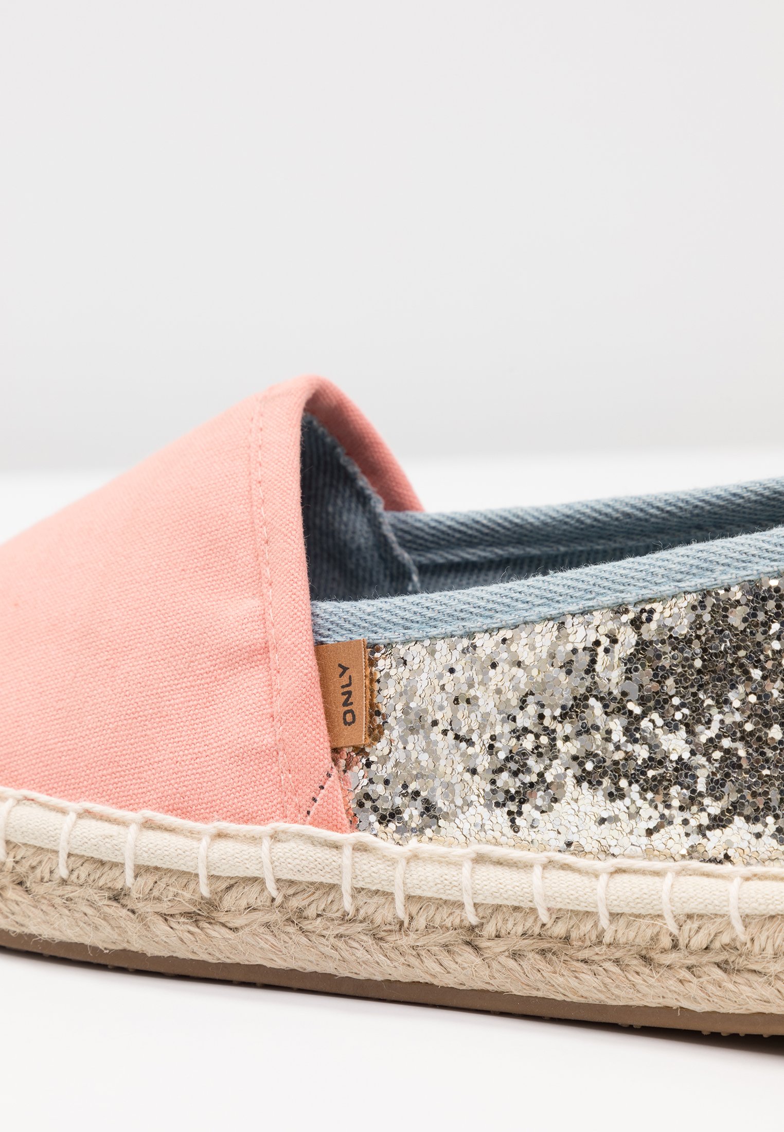 ONLEVA GLITTER Espadrillos peachmulticolor ONLEVA GLITTER Espadrillos peachmulticolor