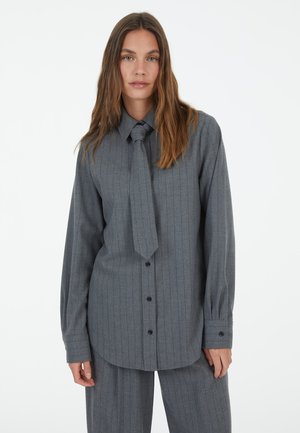 Hemd - grey varied