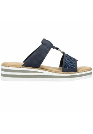 Mules - blau