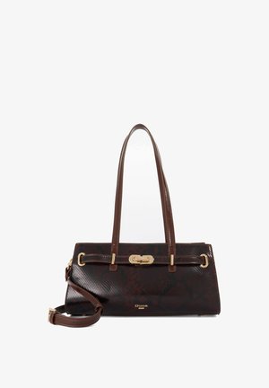 Dune London, DEPEND - Sac à main - brown-rept print leather