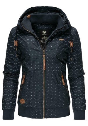 NUGGIE ZIG ZAG INTL - Veste d'hiver - dark blue
