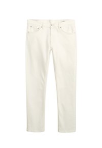 GANT REGULAR FIT WHITE - Jeans Straight Leg - eggshell/offwhite ...