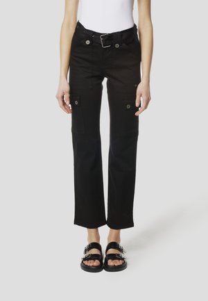 REGULAR CARGO  - Vaqueros rectos - black