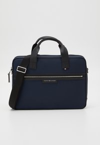 Tommy Hilfiger - URBAN REPREVE COMPUTER BAG UNISEX - Servietă - space blue Imagine miniatură 1