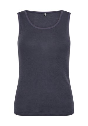 WITH WIDE STRAPS  - Top - grey