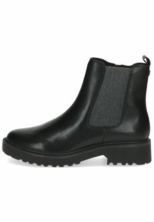 Platform ankle boots - black nappa