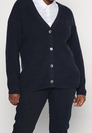 Strickjacke - dark blue