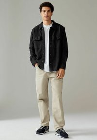 Next REGULAR FIT - TEXTURED - Nyári dzseki - black