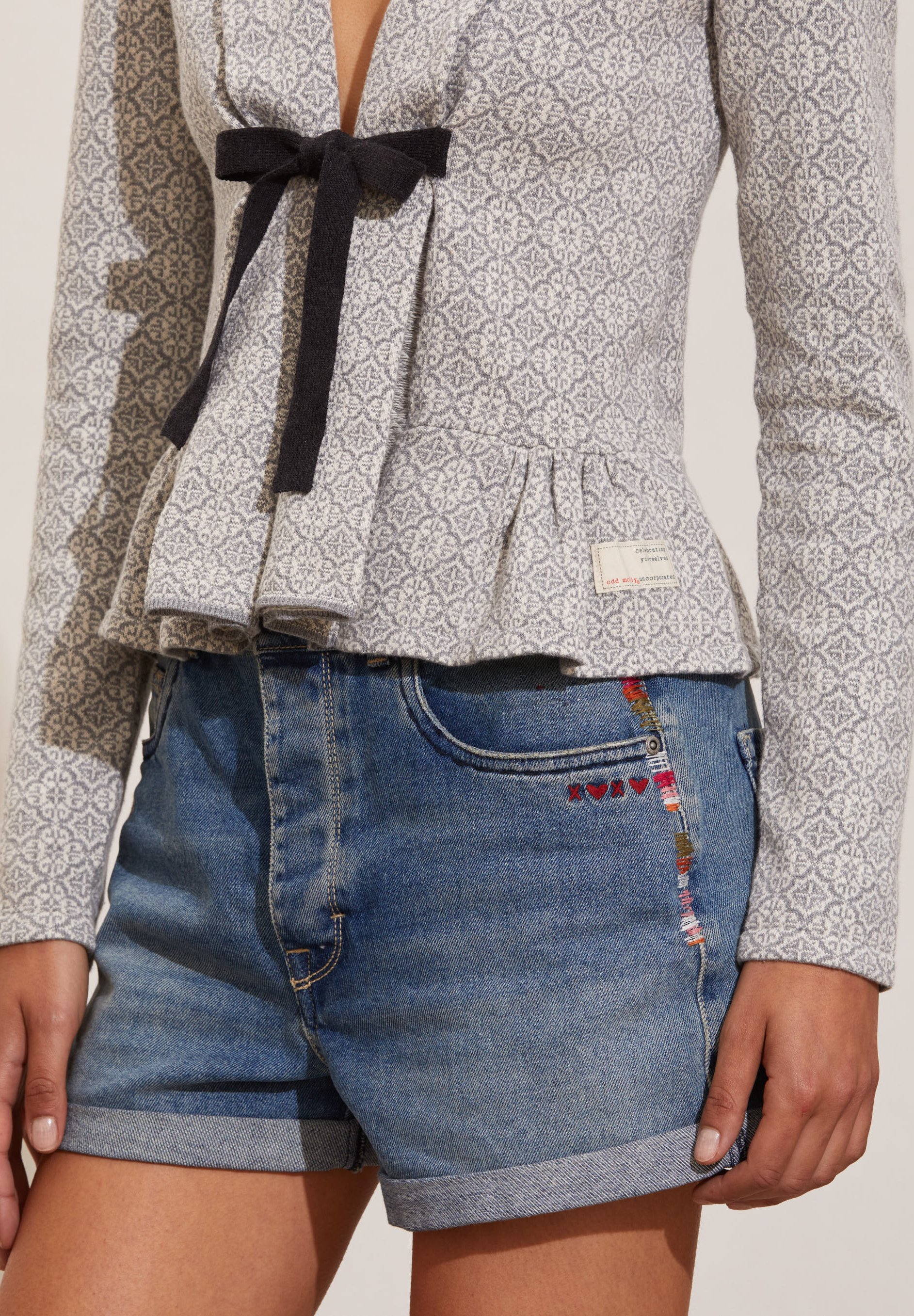 Odd Molly CANNA - Cardigan - light grey 