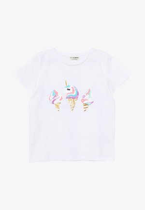 SHORT SLEEVE - T-shirt con stampa - white