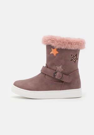 Classic ankle boots - mauve