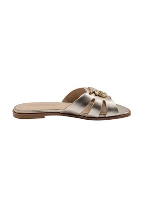 Pinko, MILLY 04 - SLIPPER LAMINATED NAPPA SILVER - Ciabattine - platinum-z