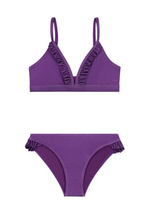 BLAKE FIXED RUFFLE SET - Bikini - purple violet