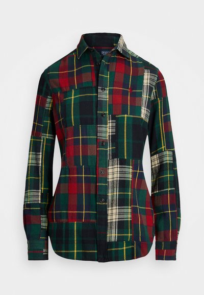 Polo Ralph Lauren SLIM FIT PATCHWORK COTTON SHIRT - Cămașă - multi-coloured