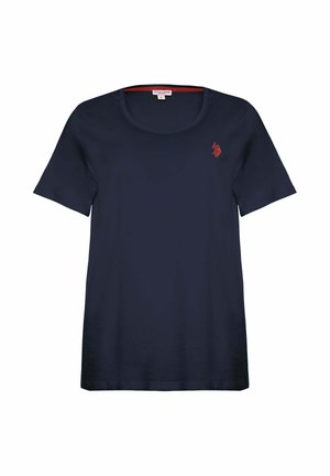 U.S. Polo Assn., LIGHT CON LOGO - T-shirt basic - blu