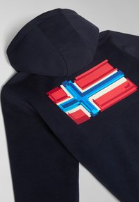 Napapijri Felpa con cappuccio - blu marine