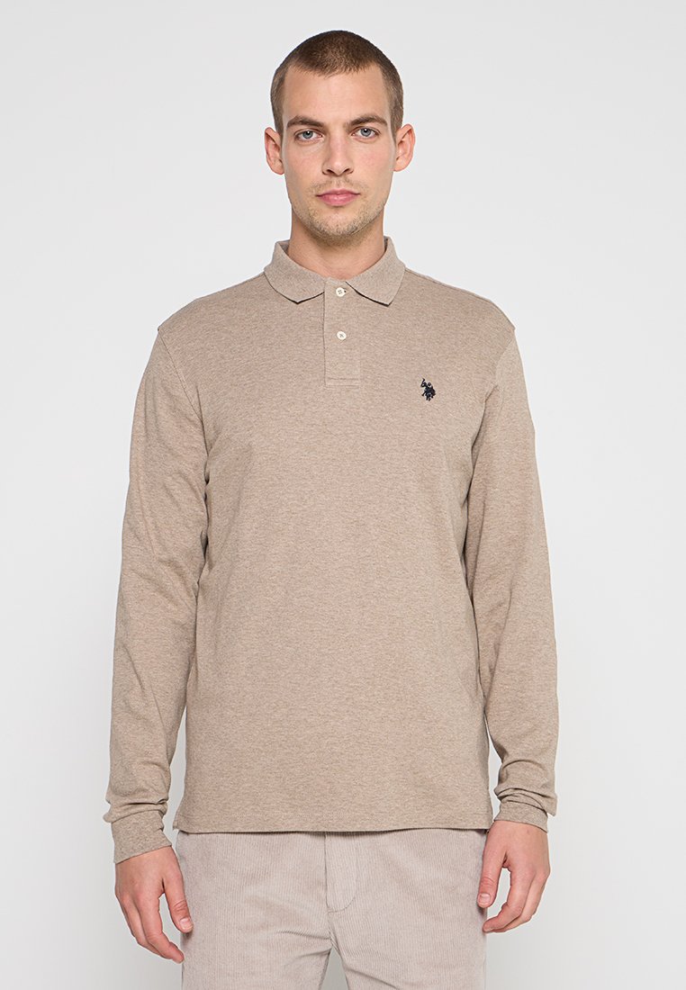 U.S. Polo Assn. Poloshirt zandkleur