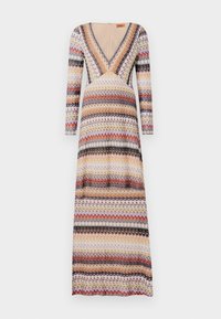 LONG DRESS - Maxi dress - blue/red