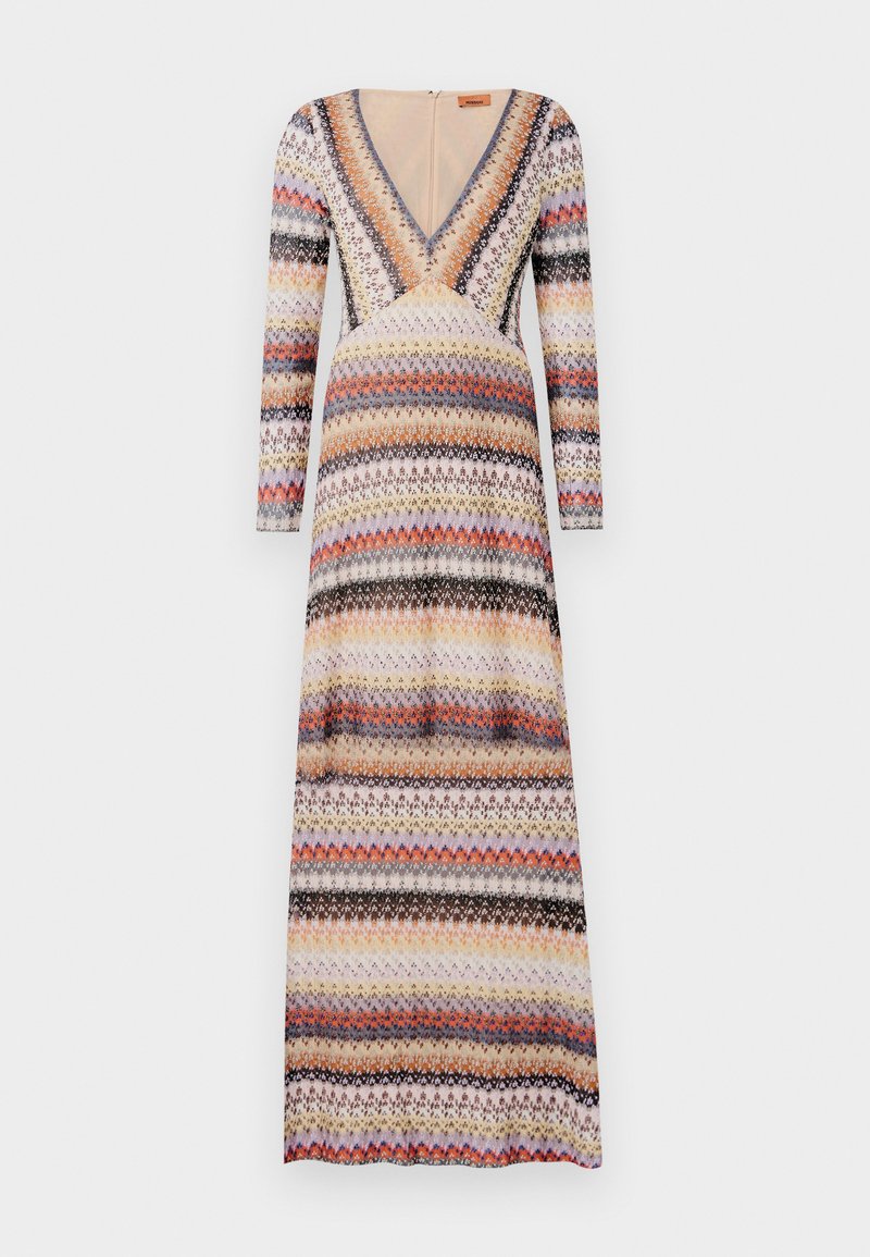 Robe Longue Miss Yoya – Multicolore – Taille Unique – Polyester – Neuf Avec étiquettes