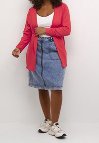 Kaffe Curve Cardigan - bordeaux