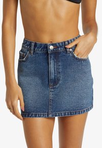 Minirok - medium denim