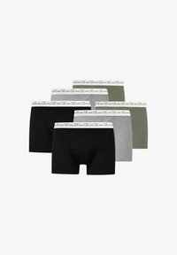 Selected, schwarz grau melange