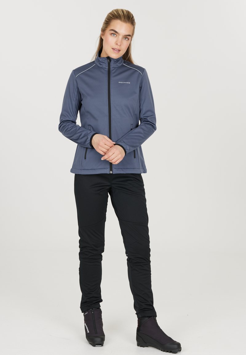 Endurance ZORA - Softshell jakker - serenity blue