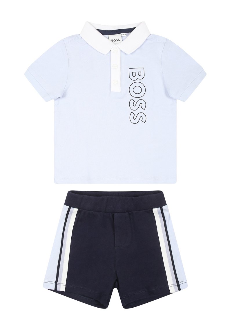 BOSS Kidswear Poloshirt lichtblauw BOSS Kidswear Poloshirt lichtblauw