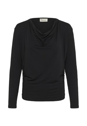 My Essential Wardrobe Long sleeved top - black