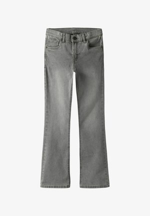 Džínsy bootcut - light grey denim