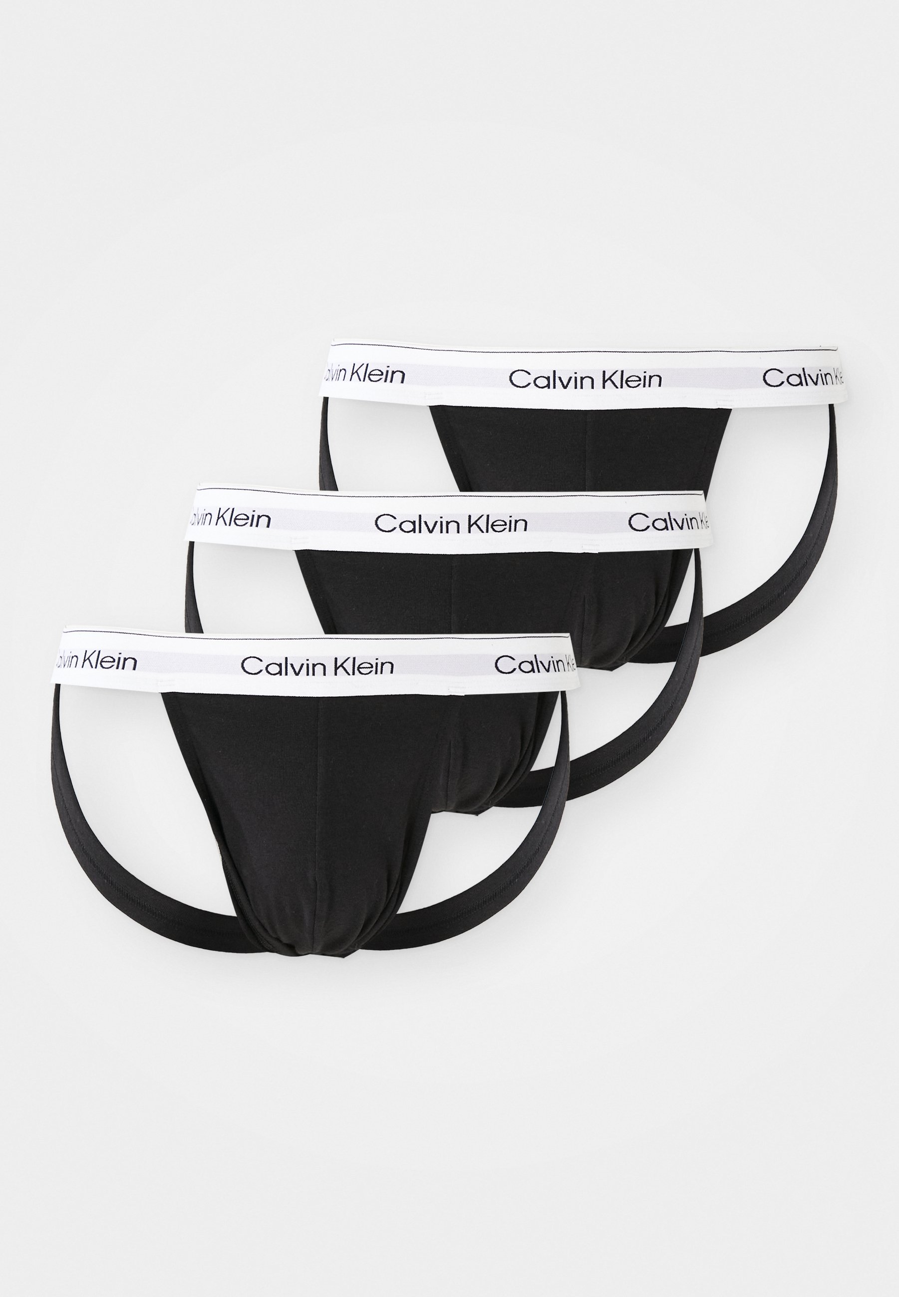 Calvin Klein Underwear JOCK STRAP PACK Braguitas black/negro