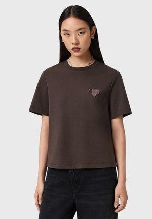 LOVER LISA - T-shirt basique - brown