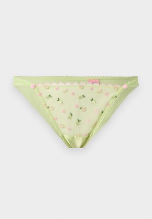 Hunkemöller, HARRIET CHEEKINI - Τάνγκα - shadow lime