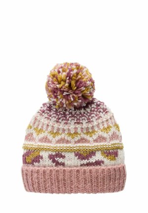 REGULAR FIT - Beanie - pink fairisle pattern